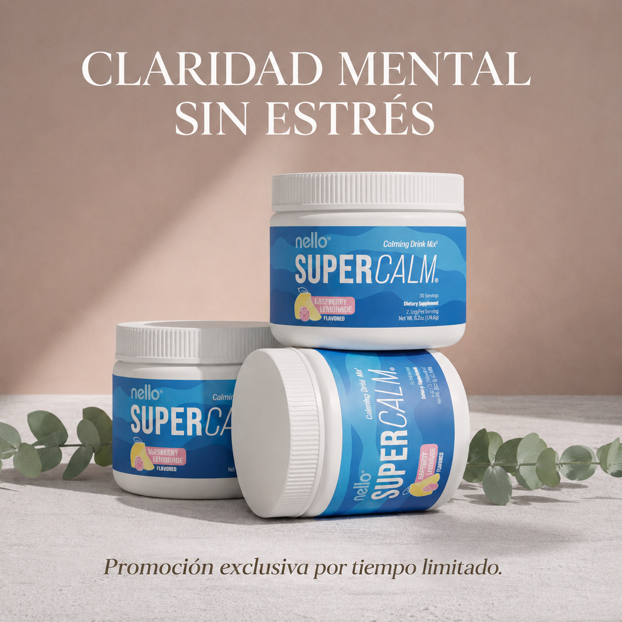SUPERCALM™ — Cortisol Alto Está Arruinando TU CUERPO