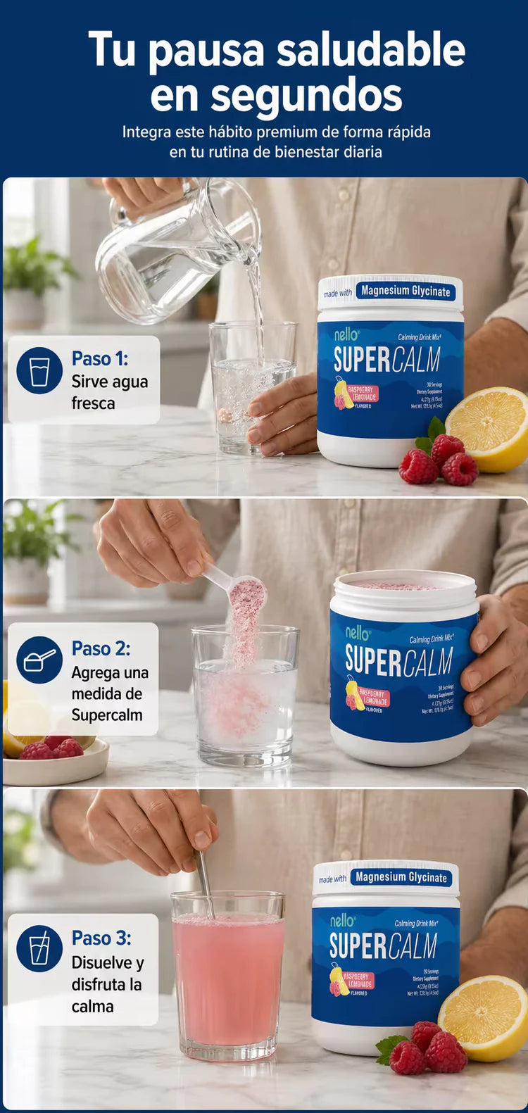 SUPERCALM™ — Cortisol Alto Está Arruinando TU CUERPO