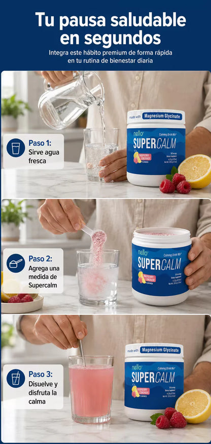 SUPERCALM™ — Cortisol Alto Está Arruinando TU CUERPO
