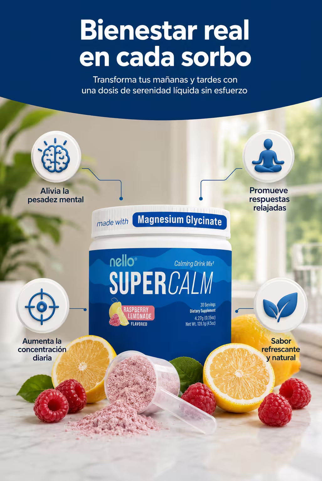 SUPERCALM™ — Cortisol Alto Está Arruinando TU CUERPO