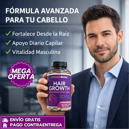 HAIR GROWTH - TRATAMIENTO PARA FRENAR LA CAIDA DEL CABELLO