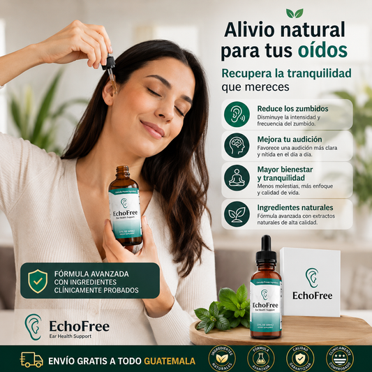 EchoFree Pro - Alivio Natural para tus Oídos