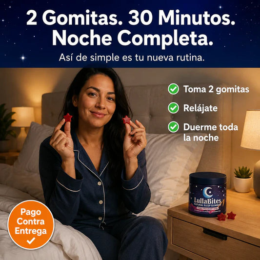 Lullabites - Gomitas para dormir sin melatonina