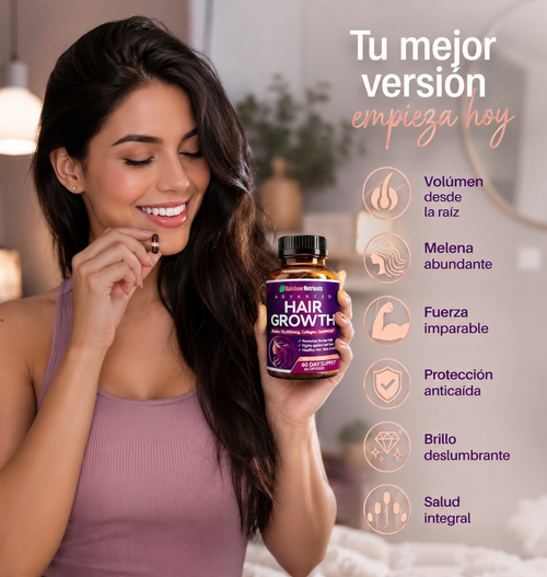 HAIR GROWTH - TRATAMIENTO PARA FRENAR LA CAIDA DEL CABELLO