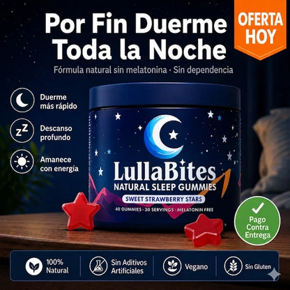 Lullabites - Gomitas para dormir sin melatonina